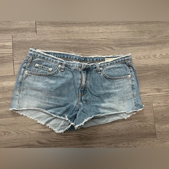 rag & bone Pants - RAG AND BONE MICO MINI SHORTS